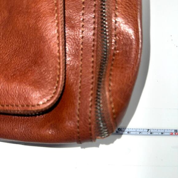 Spikes & Sparrow Leather Belt Bag Brown Adjustable Waist Hip Belt Fanny Pack - Picture 7 of 8